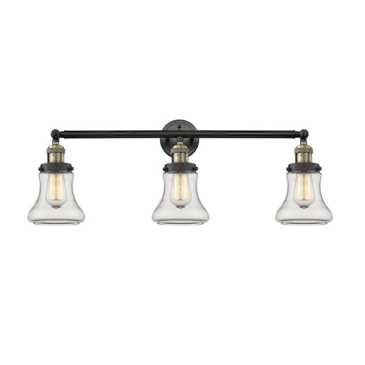 Innovations Franklin Restoration 205-BAB-G192-LED Bath Vanity Light 30 in. wide - Black Antique Brass