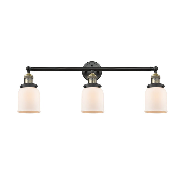 Innovations Franklin Restoration 205-BAB-G51 Bath Vanity Light 30 in. wide - Black Antique Brass