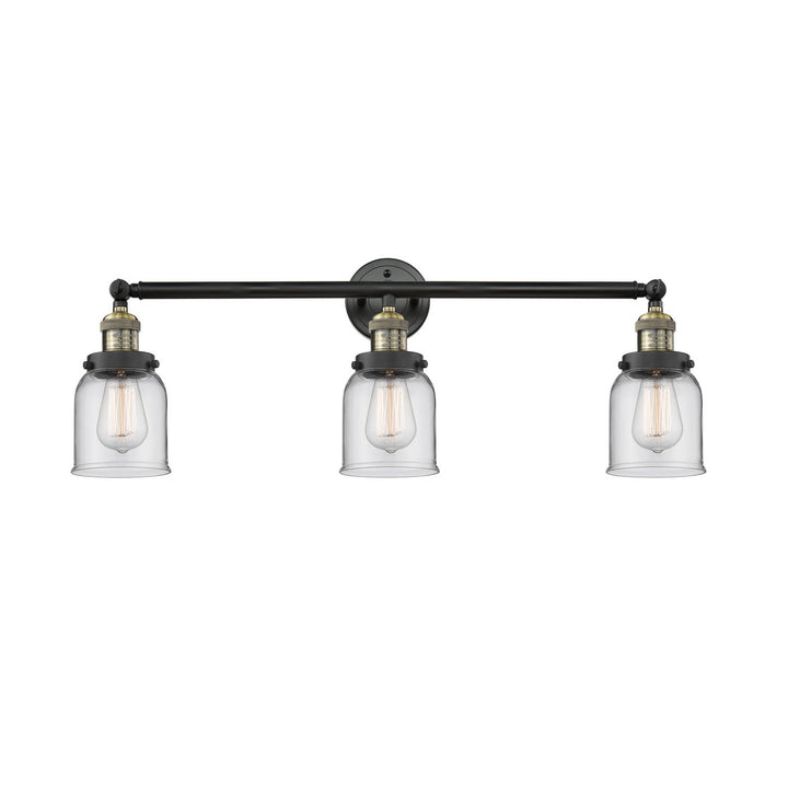 Innovations Franklin Restoration 205-BAB-G52 Bath Vanity Light 30 in. wide - Black Antique Brass