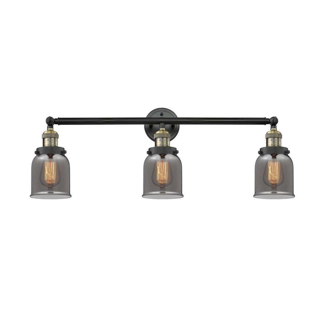 Innovations Franklin Restoration 205-BAB-G53 Bath Vanity Light 30 in. wide - Black Antique Brass