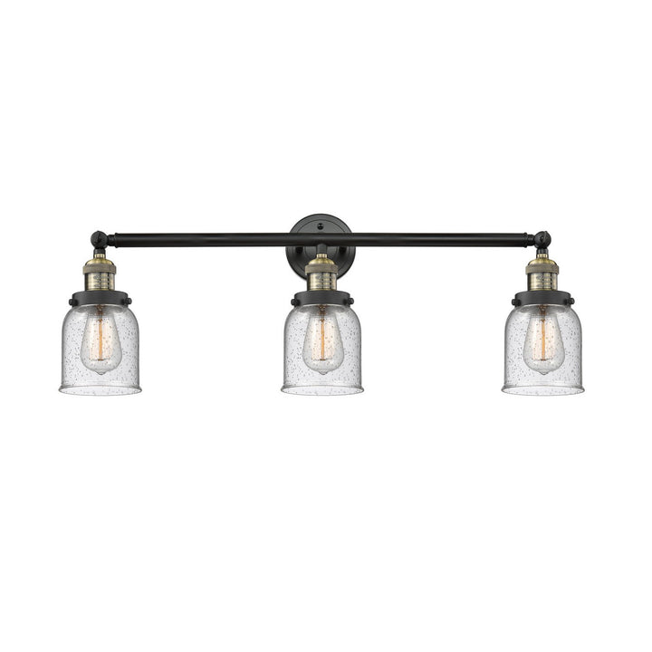 Innovations Franklin Restoration 205-BAB-G54 Bath Vanity Light 30 in. wide - Black Antique Brass