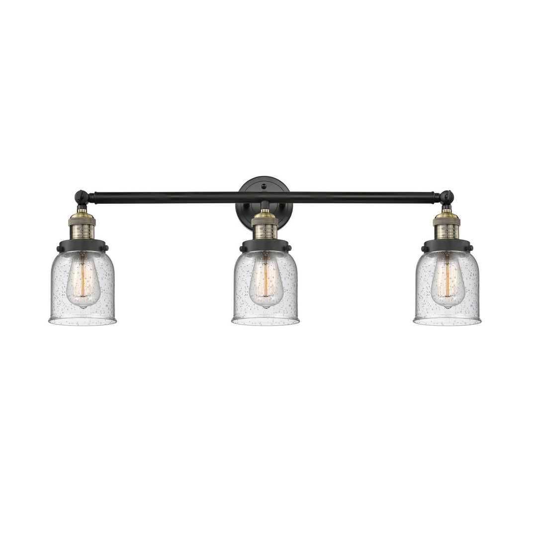 Innovations Franklin Restoration 205-BAB-G54-LED Bath Vanity Light 30 in. wide - Black Antique Brass