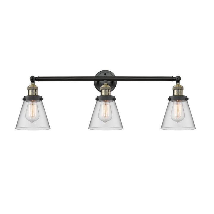 Innovations Franklin Restoration 205-BAB-G62-LED Bath Vanity Light 30 in. wide - Black Antique Brass