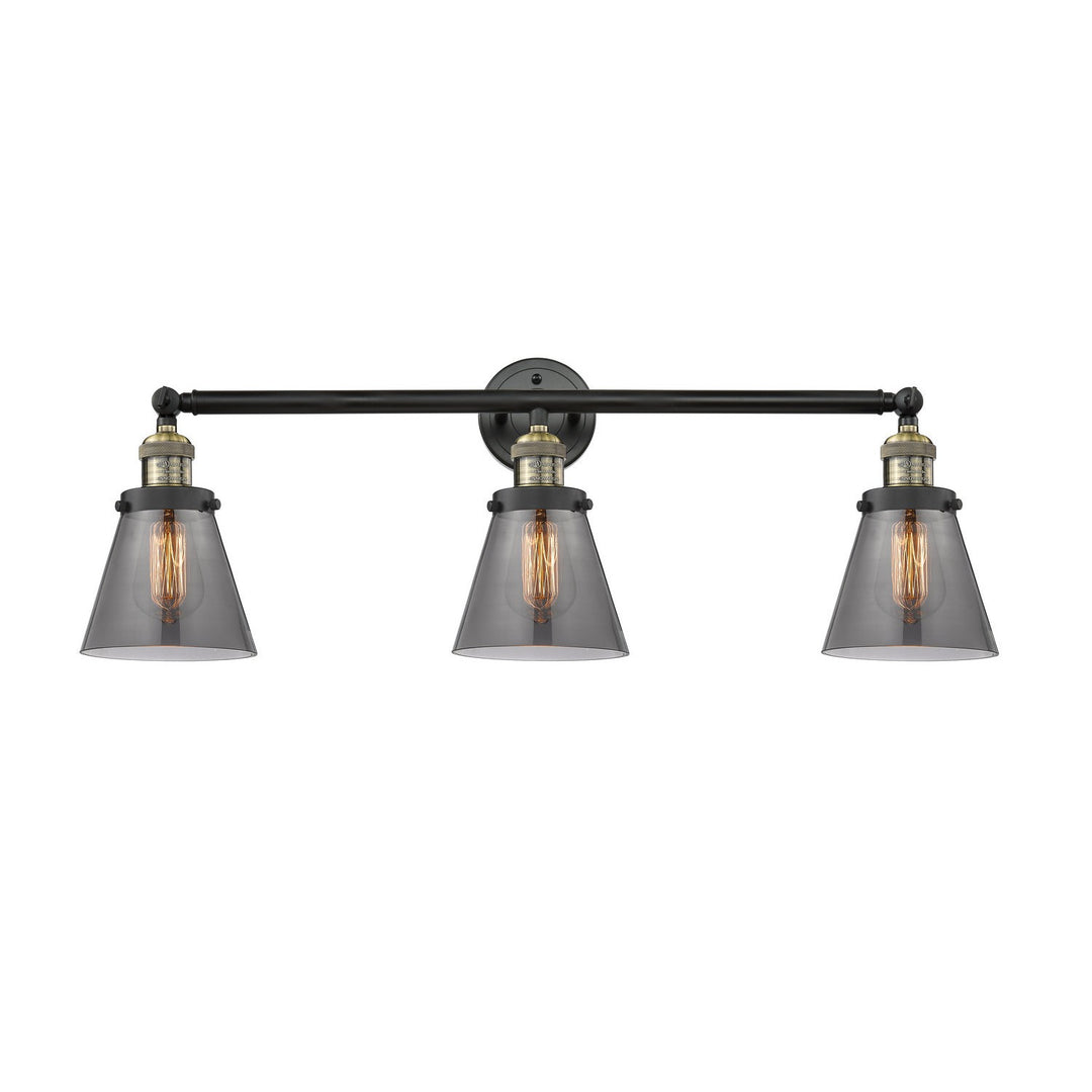 Innovations Franklin Restoration 205-BAB-G63 Bath Vanity Light 30 in. wide - Black Antique Brass