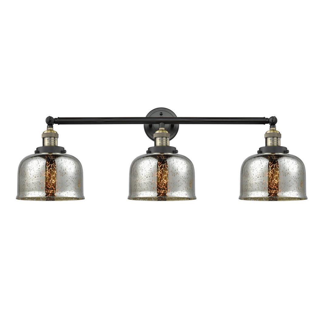 Innovations Franklin Restoration 205-BAB-G78 Bath Vanity Light 32 in. wide - Black Antique Brass