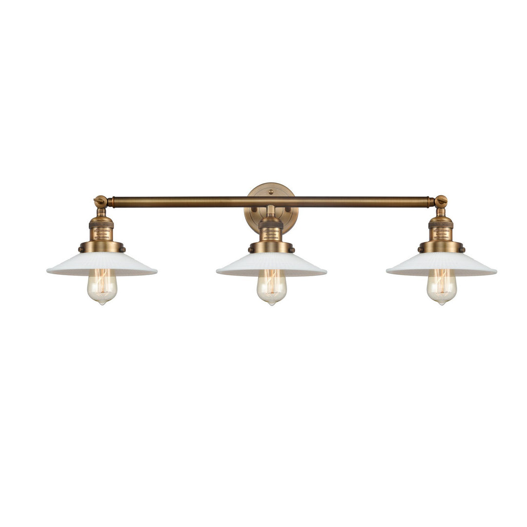 Innovations Franklin Restoration 205-BB-G1 Bath Vanity Light 33 in. wide - Brushed Brass
