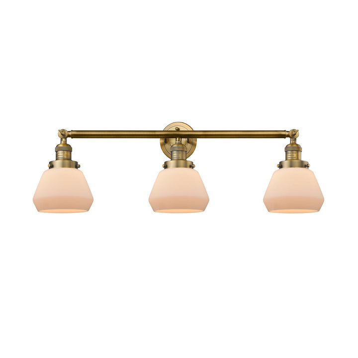 Innovations Franklin Restoration 205-BB-G171-LED Bath Vanity Light 30 in. wide - Brushed Brass