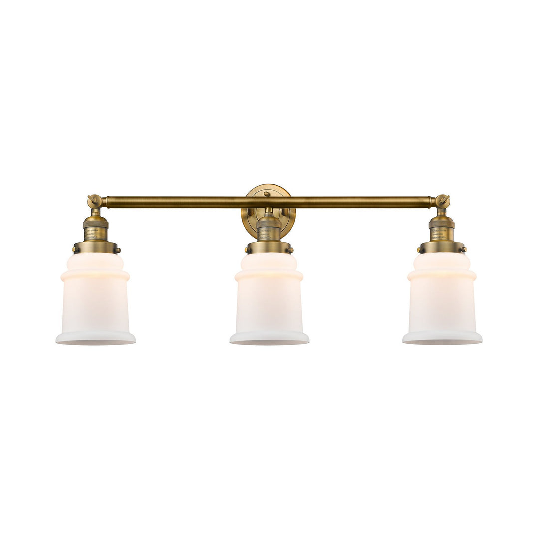 Innovations Franklin Restoration 205-BB-G181 Bath Vanity Light 30 in. wide - Brushed Brass