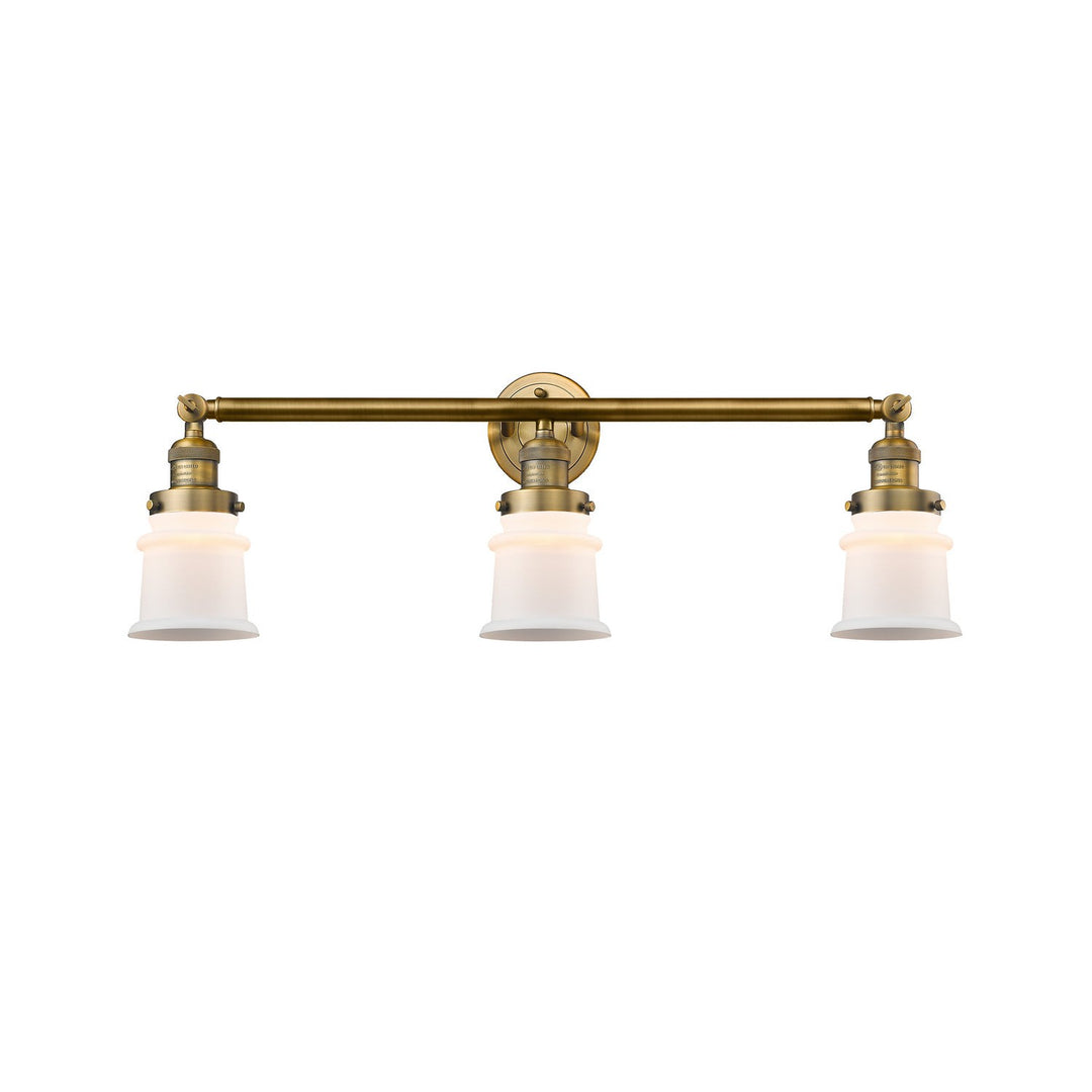 Innovations Franklin Restoration 205-BB-G181S Bath Vanity Light 30 in. wide - Brushed Brass