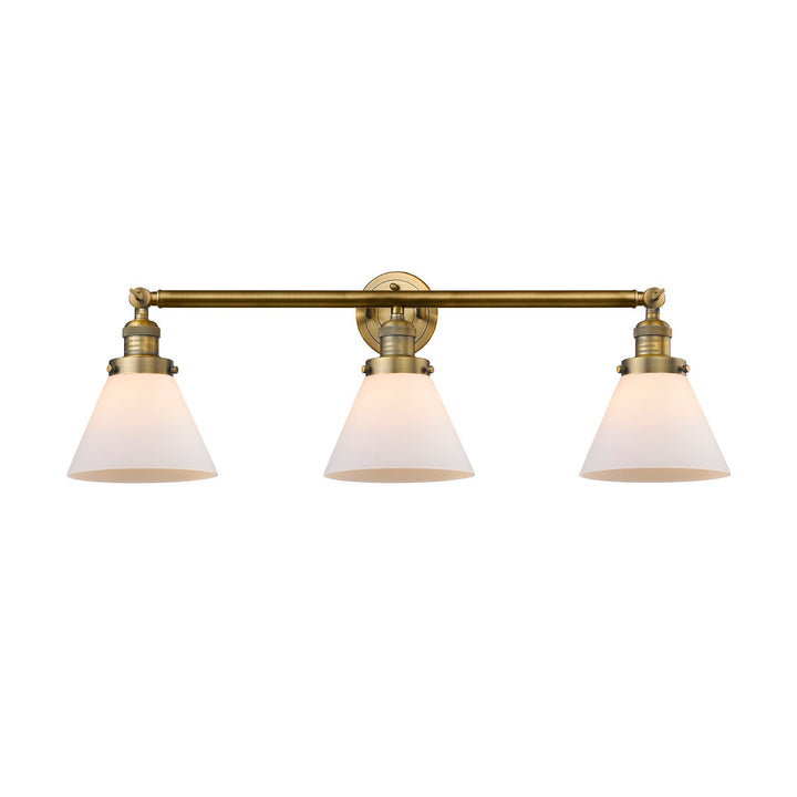 Innovations Franklin Restoration 205-BB-G41-LED Bath Vanity Light 32 in. wide - Brushed Brass