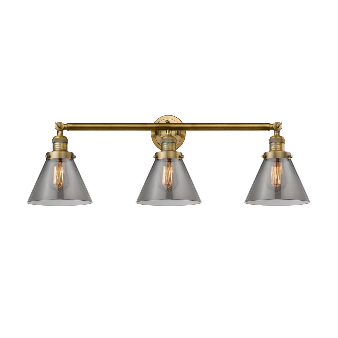 Innovations Franklin Restoration 205-BB-G43-LED Bath Vanity Light 32 in. wide - Brushed Brass