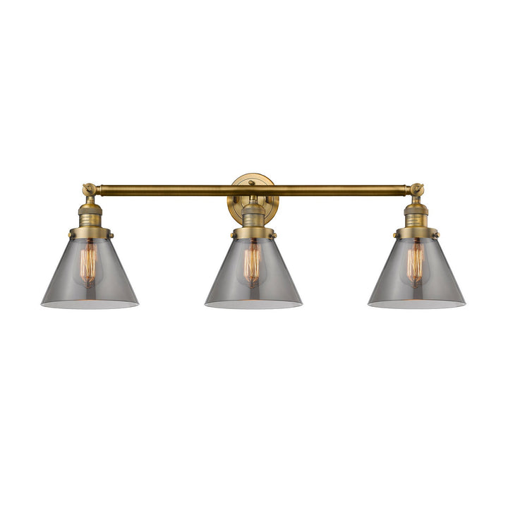 Innovations Franklin Restoration 205-BB-G43-LED Bath Vanity Light 32 in. wide - Brushed Brass