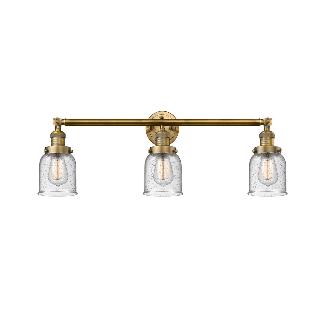 Innovations Franklin Restoration 205-BB-G54-LED Bath Vanity Light 30 in. wide - Brushed Brass