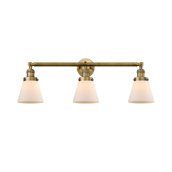 Innovations Franklin Restoration 205-BB-G61-LED Bath Vanity Light 30 in. wide - Brushed Brass