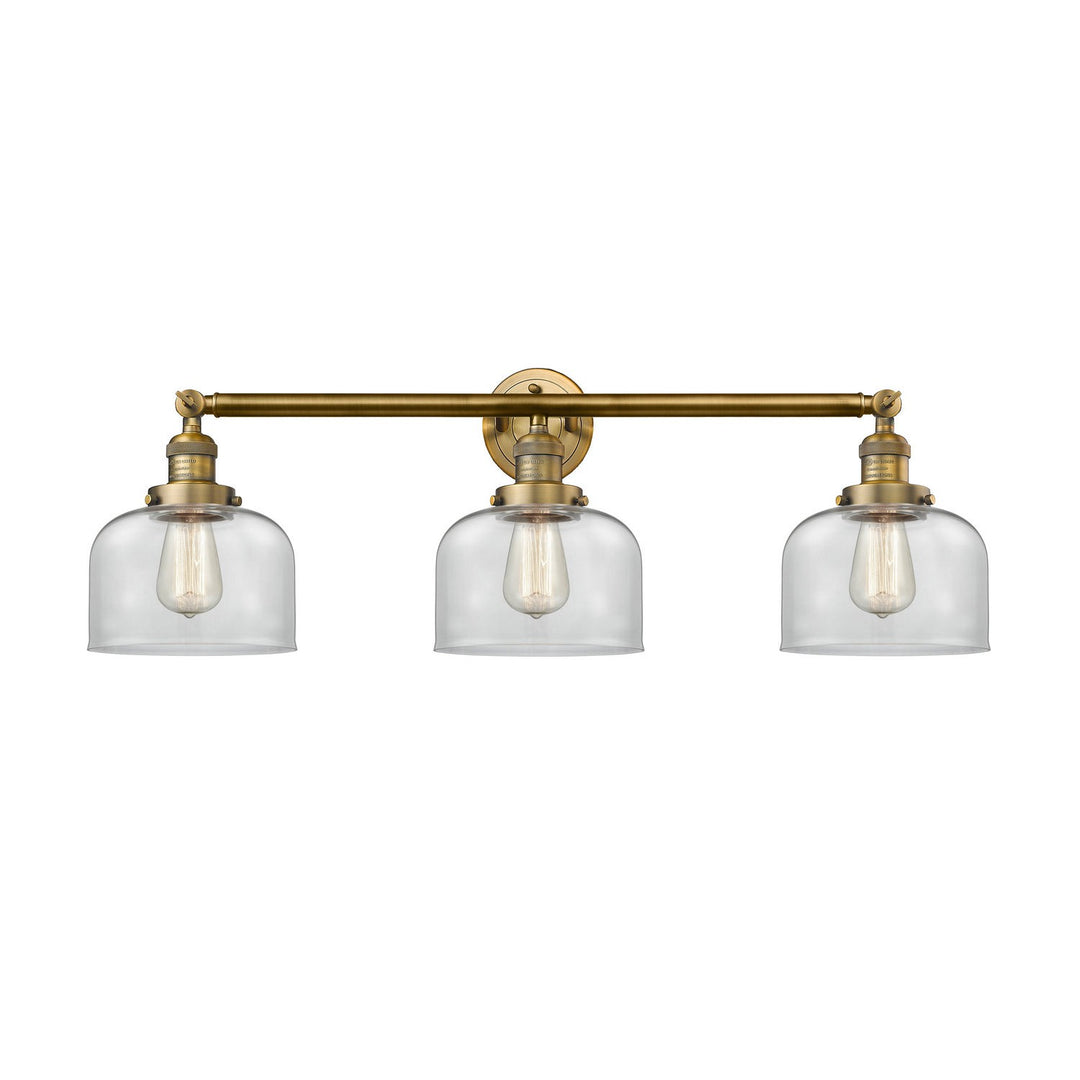 Innovations Franklin Restoration 205-BB-G72-LED Bath Vanity Light 32 in. wide - Brushed Brass