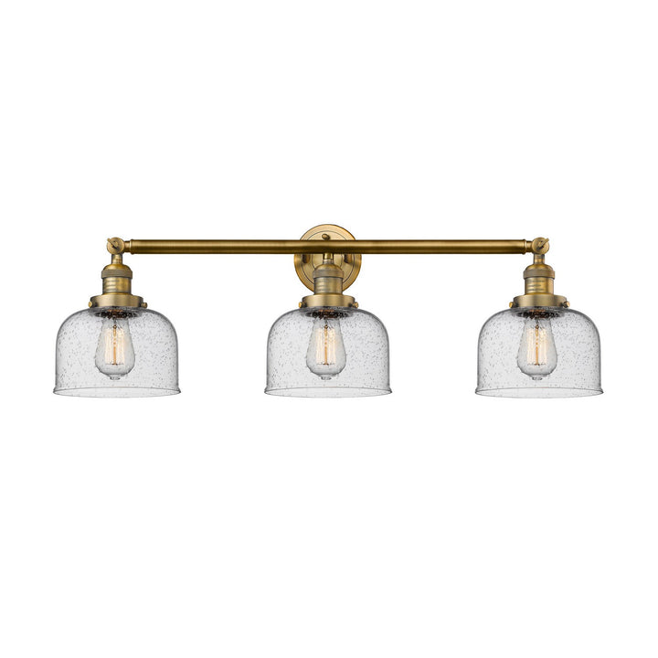 Innovations Franklin Restoration 205-BB-G74-LED Bath Vanity Light 32 in. wide - Brushed Brass