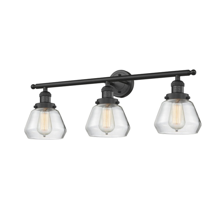 Innovations Franklin Restoration 205-BK-G172 Bath Vanity Light 30 in. wide - Matte Black