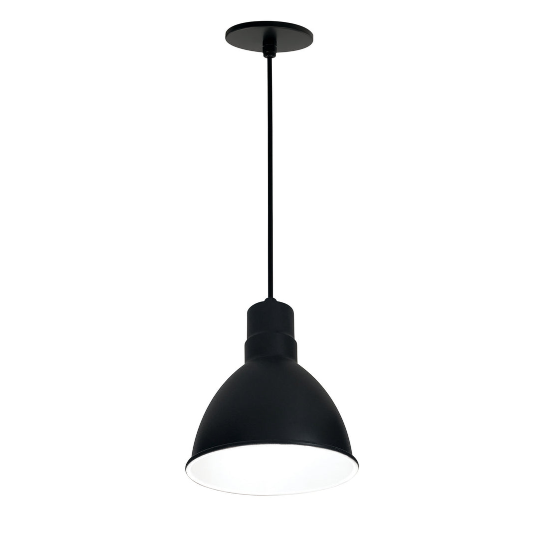 Nora Lighting NRLM-8C1040BWLE4   Home Decor Black Outer / White Inner