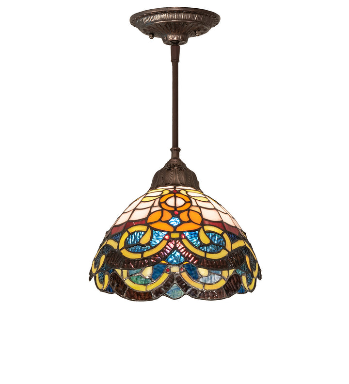 Meyda Tiffany Saturday Morning 139440 Pendant Light - Mahogany Bronze