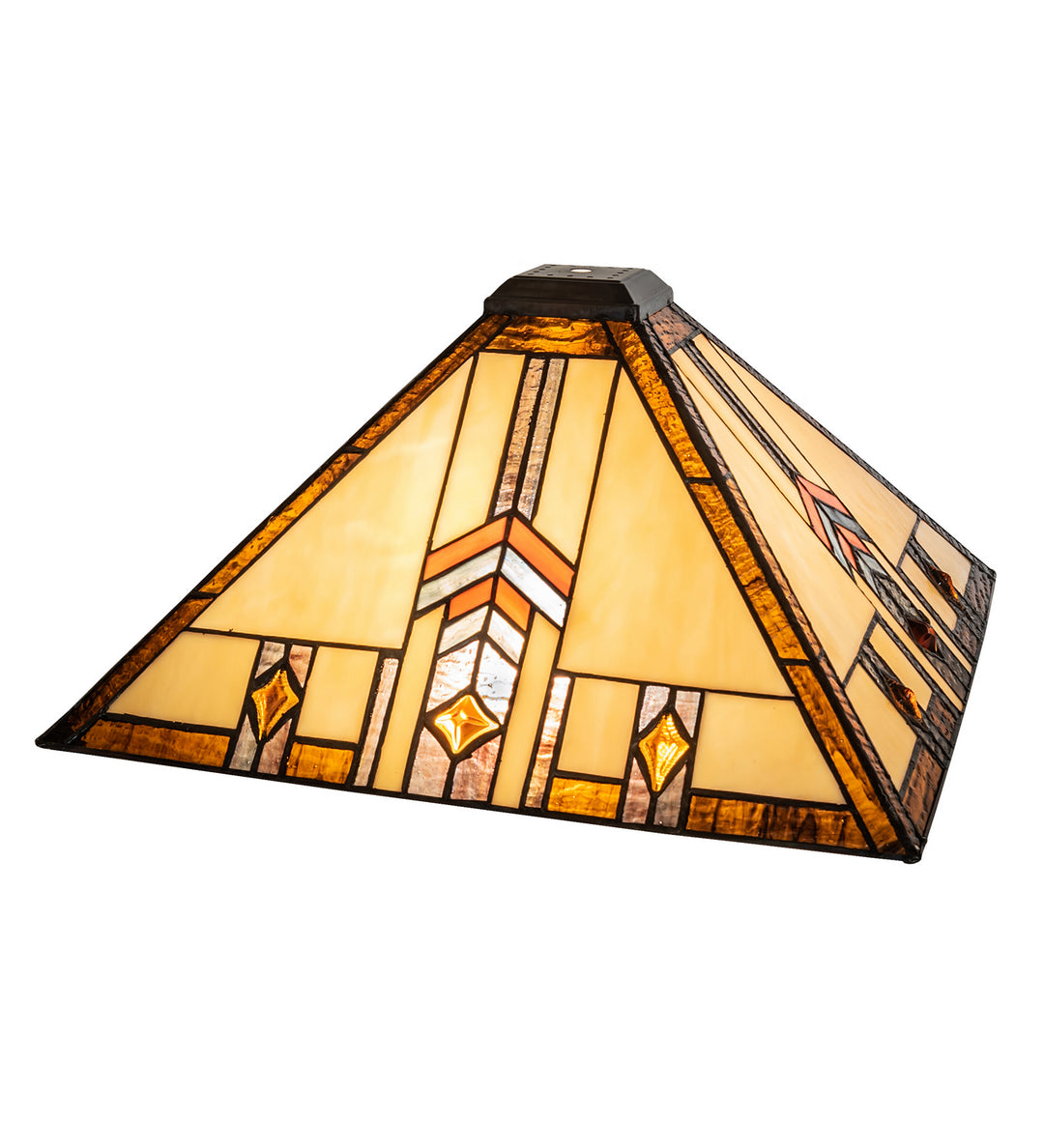 Meyda Tiffany Lighting 141907 Prairie Wheat Shade Lamp Shade Multicolored