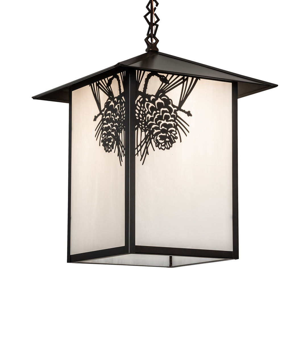 Meyda Tiffany Seneca 245258 Pendant Light - Craftsman Brown