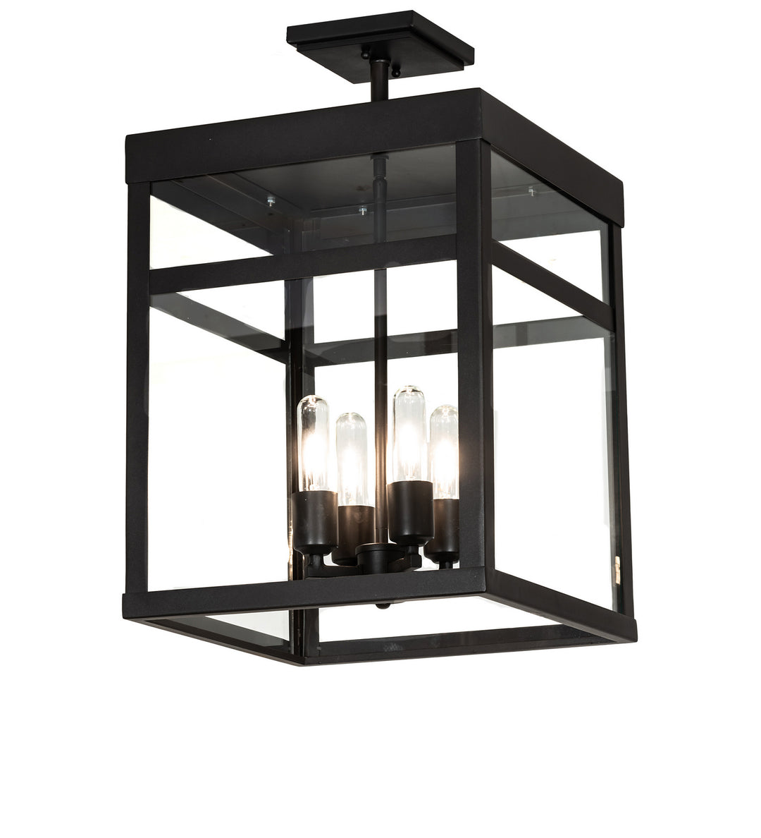 Meyda Tiffany Quadrato 246442 Ceiling Light - Wrought Iron
