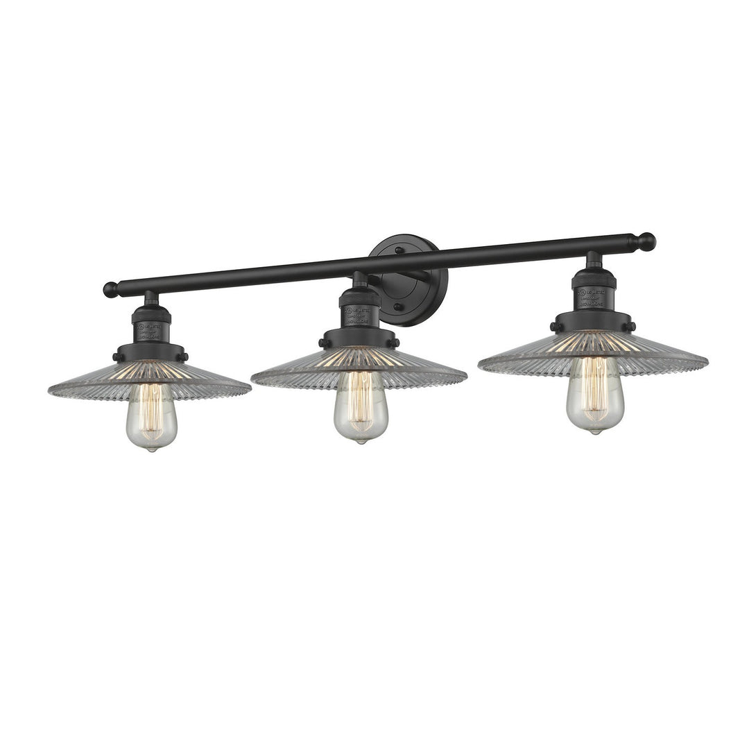 Innovations Franklin Restoration 205-BK-G2 Bath Vanity Light 33 in. wide - Matte Black