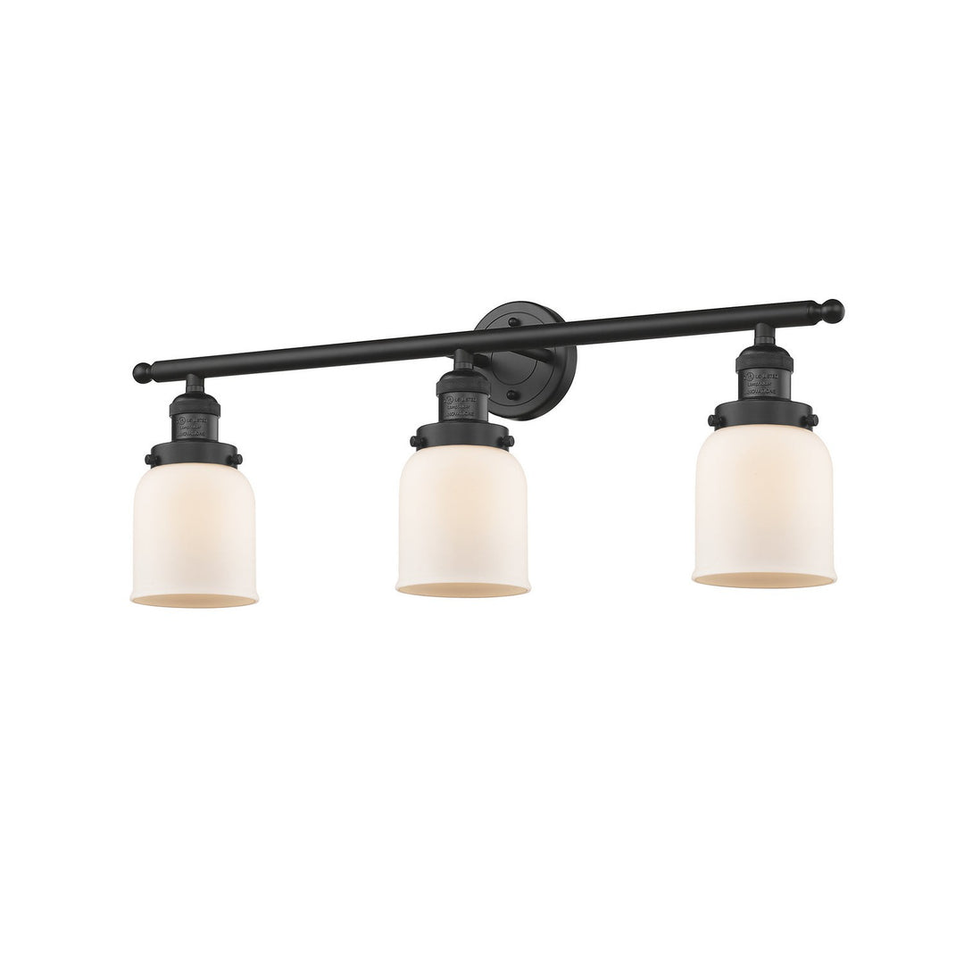 Innovations Franklin Restoration 205-BK-G51 Bath Vanity Light 30 in. wide - Matte Black