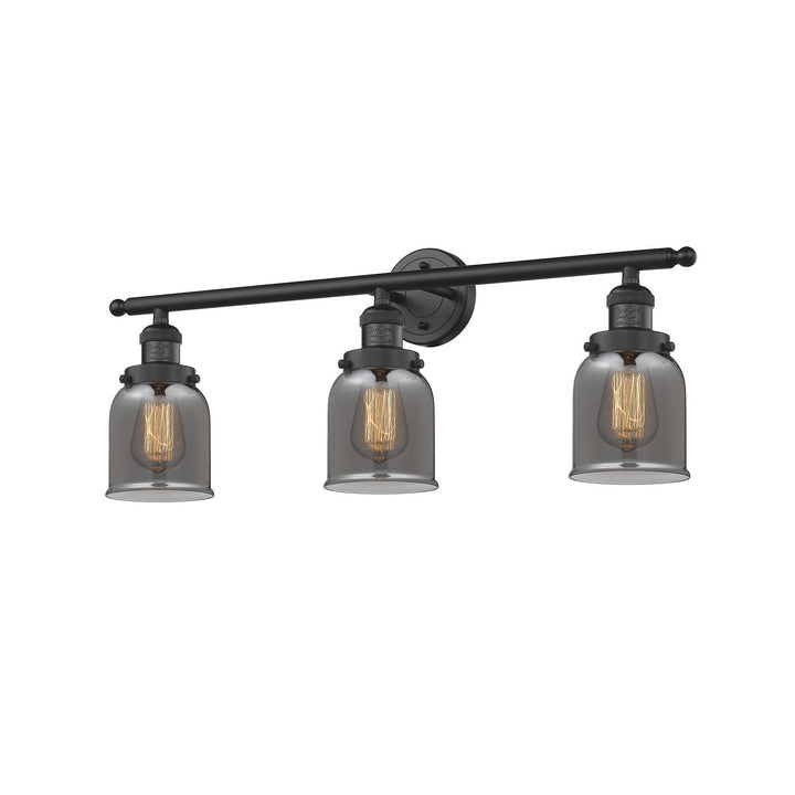 Innovations Franklin Restoration 205-BK-G53 Bath Vanity Light 30 in. wide - Matte Black