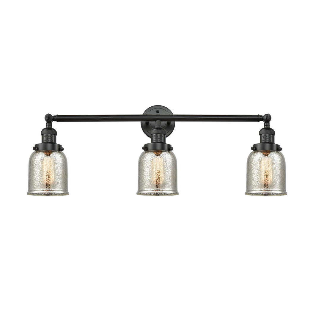 Innovations Franklin Restoration 205-BK-G58 Bath Vanity Light 30 in. wide - Matte Black