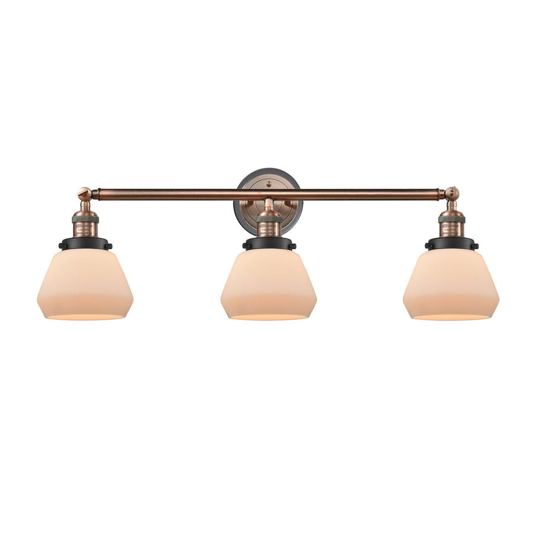 Innovations Franklin Restoration 205BP-ACBK-G171 Bath Vanity Light 30 in. wide - Antique Copper