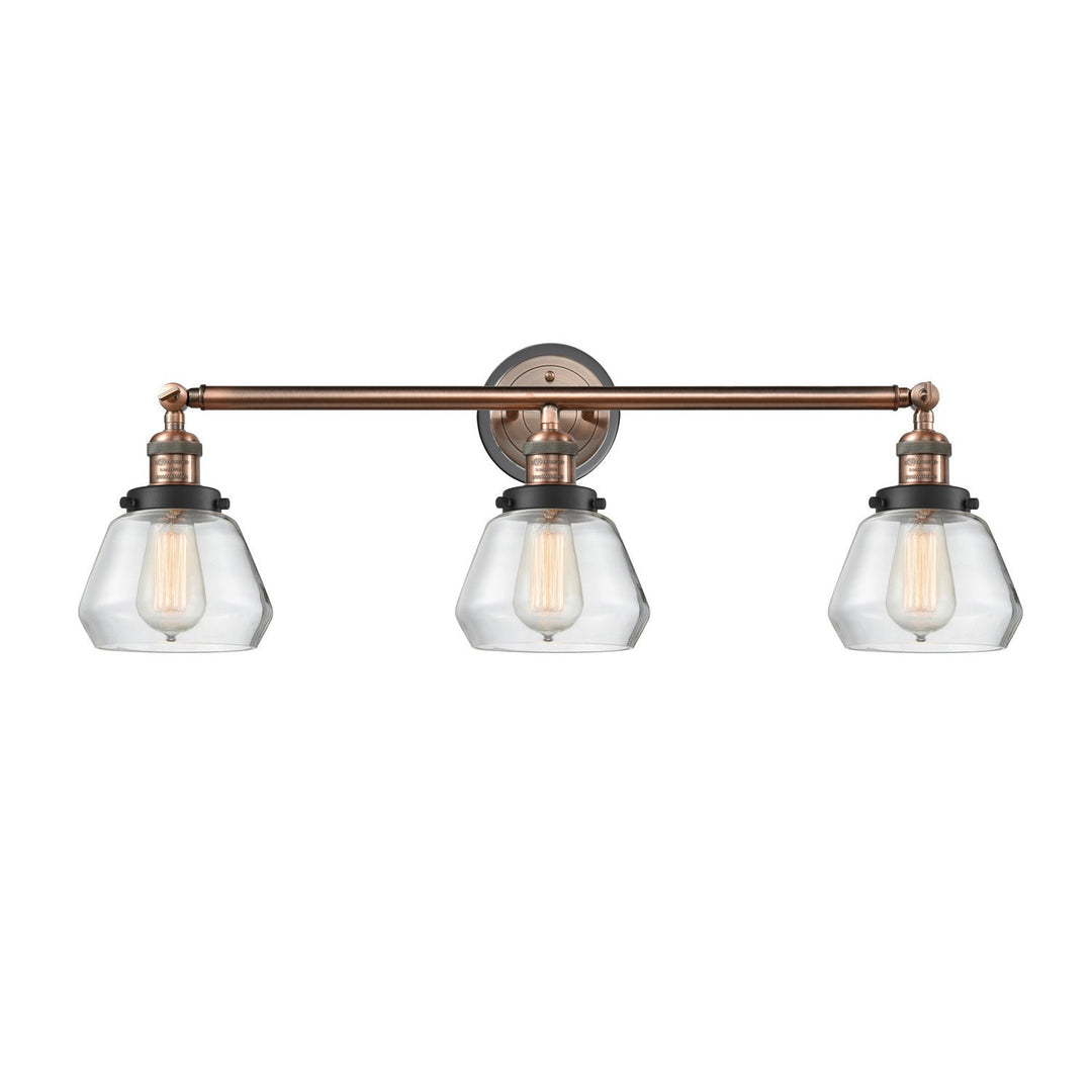 Innovations Franklin Restoration 205BP-ACBK-G172 Bath Vanity Light 30 in. wide - Antique Copper