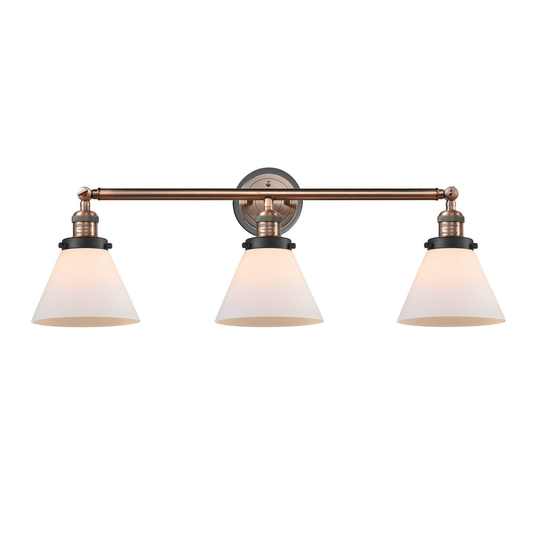 Innovations Franklin Restoration 205BP-ACBK-G41 Bath Vanity Light 32 in. wide - Antique Copper