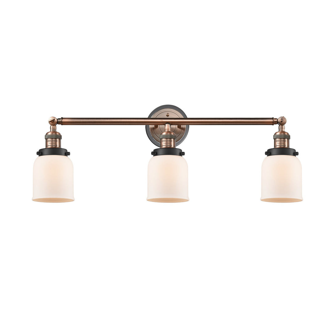 Innovations Franklin Restoration 205BP-ACBK-G51 Bath Vanity Light 30 in. wide - Antique Copper