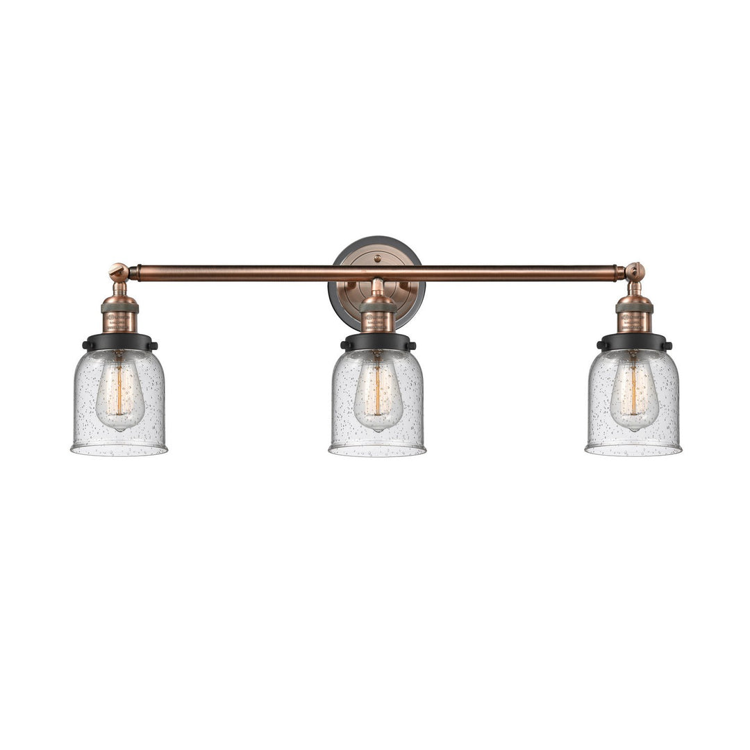 Innovations Franklin Restoration 205BP-ACBK-G54 Bath Vanity Light 30 in. wide - Antique Copper