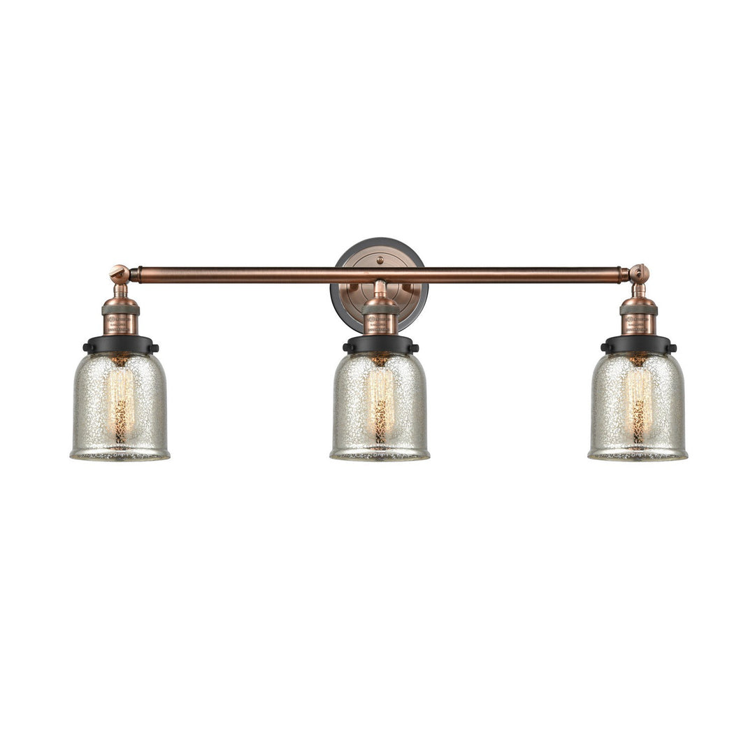 Innovations Franklin Restoration 205BP-ACBK-G58 Bath Vanity Light 30 in. wide - Antique Copper