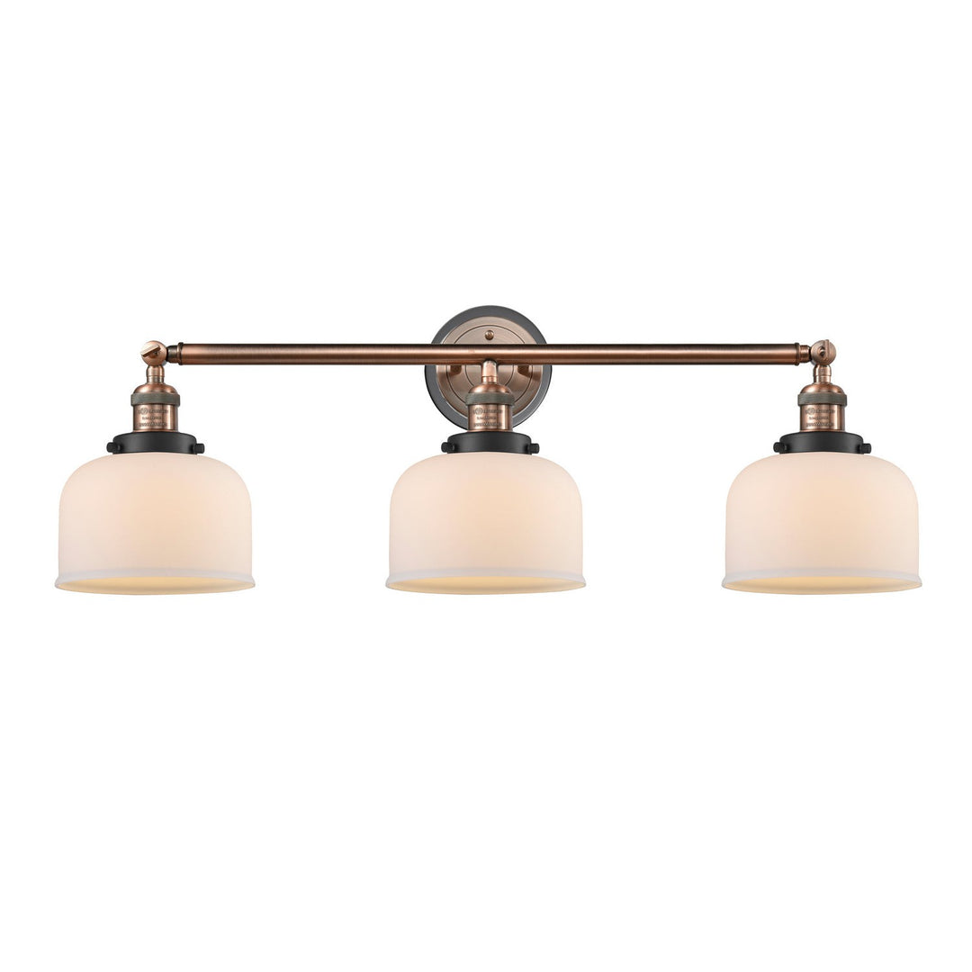 Innovations Franklin Restoration 205BP-ACBK-G71 Bath Vanity Light 32 in. wide - Antique Copper