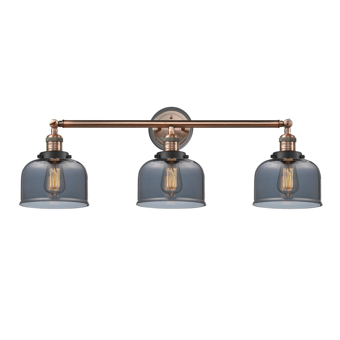 Innovations Franklin Restoration 205BP-ACBK-G73 Bath Vanity Light 32 in. wide - Antique Copper