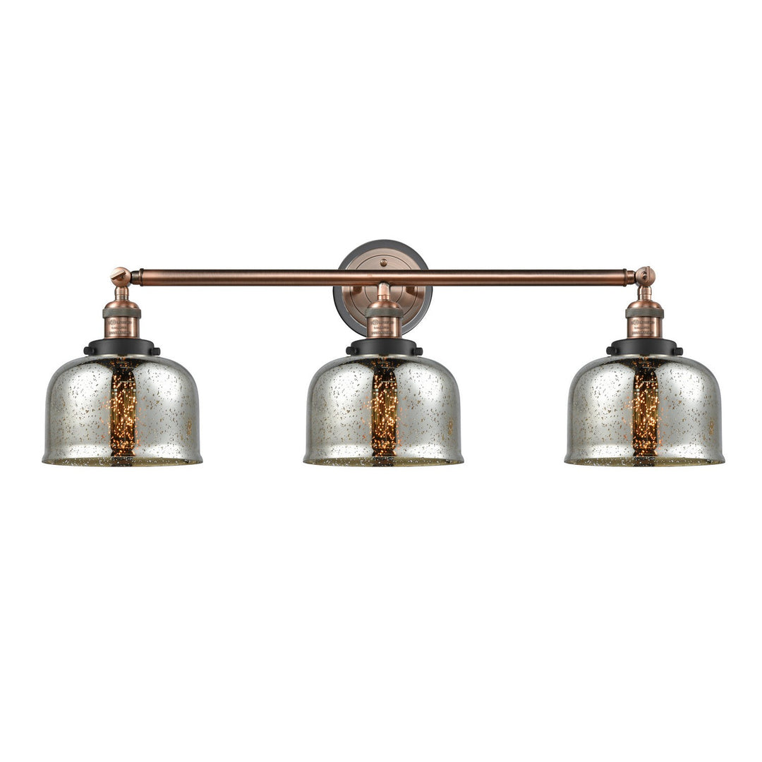 Innovations Franklin Restoration 205BP-ACBK-G78 Bath Vanity Light 32 in. wide - Antique Copper