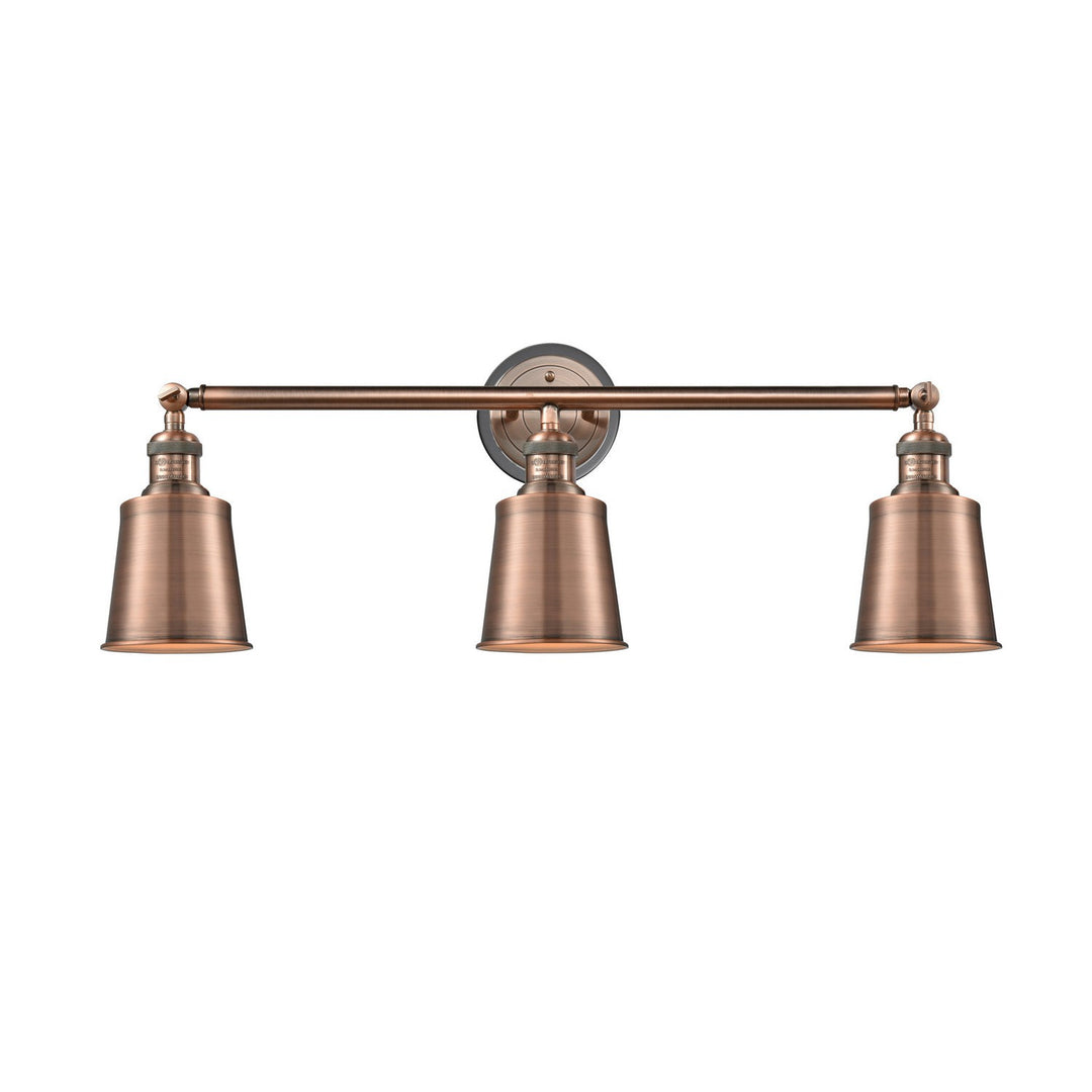 Innovations Franklin Restoration 205BP-ACBK-M9-AC Bath Vanity Light 32 in. wide - Antique Copper