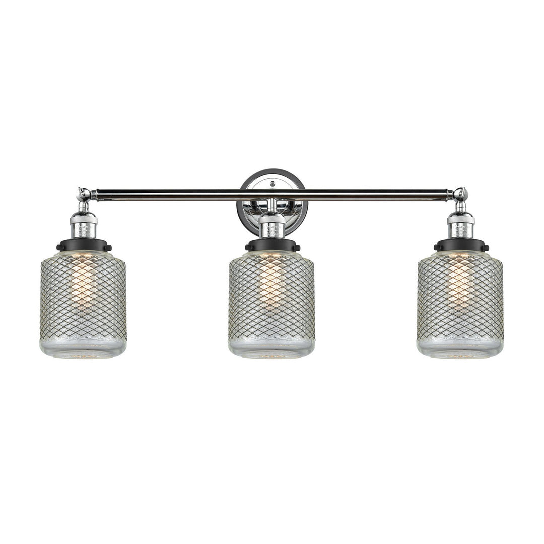 Innovations Franklin Restoration 205BP-PCBK-G262 Bath Vanity Light 32 in. wide - Polished Chrome