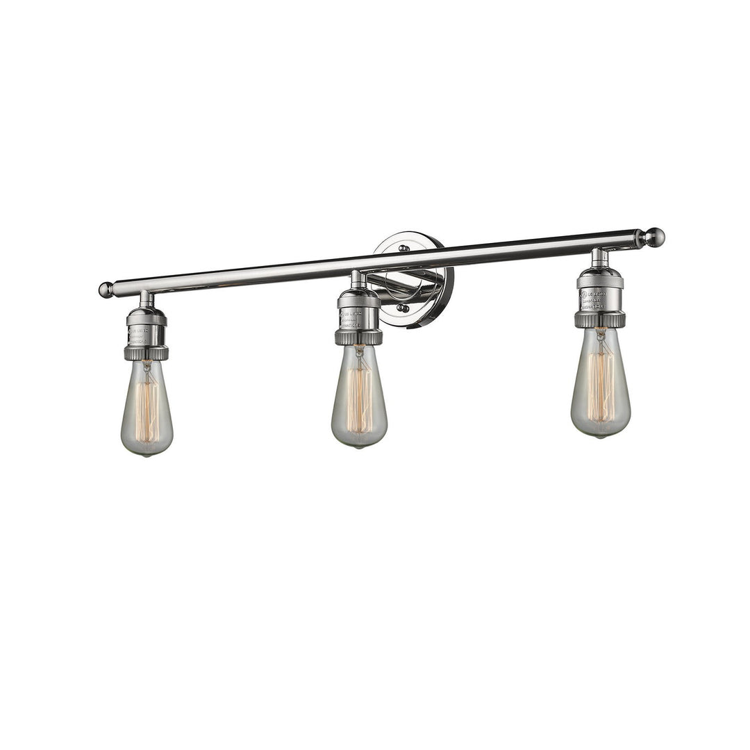 Innovations Franklin Restoration 205NH-PN-LED Bath Vanity Light 30 in. wide - Polished Nickel