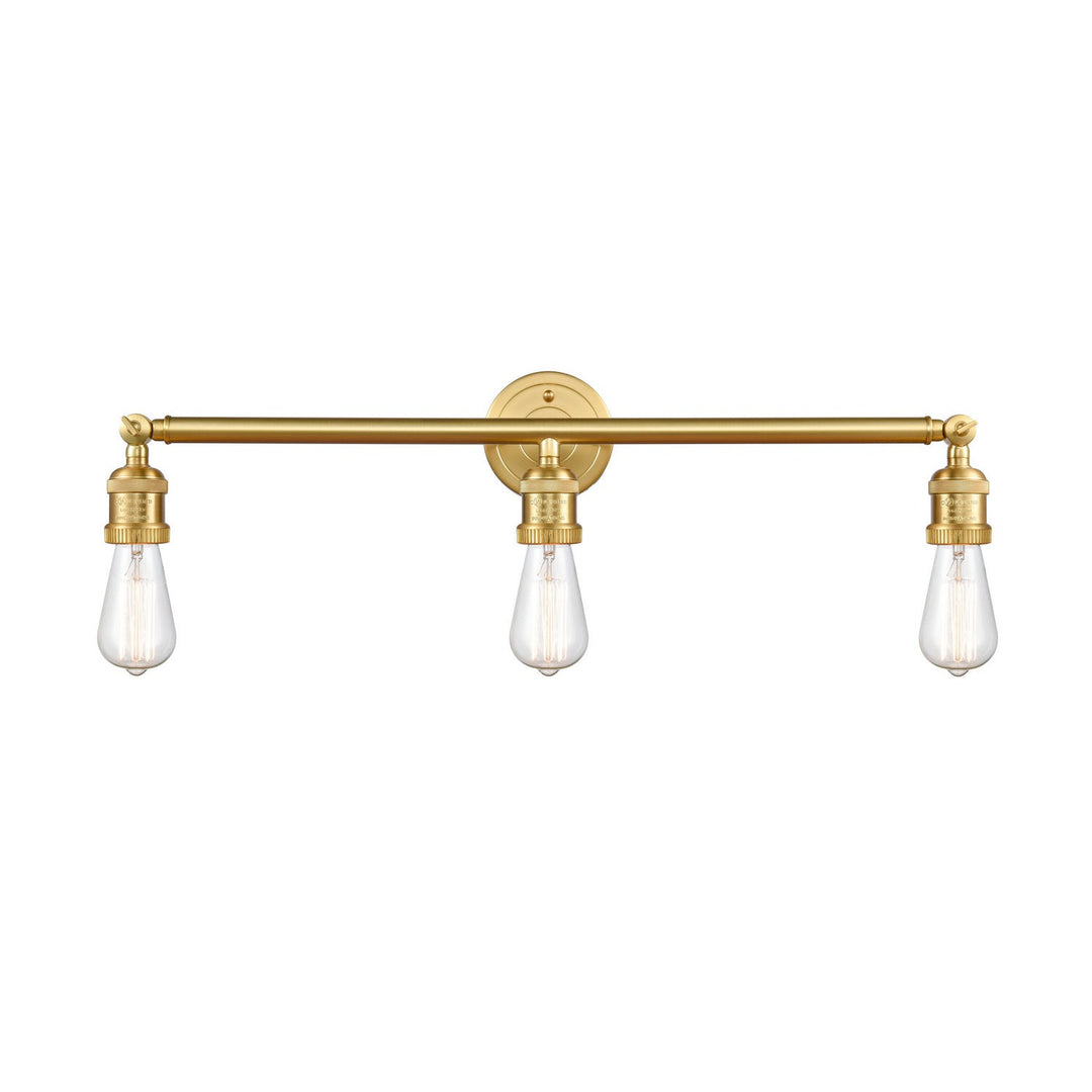 Innovations Franklin Restoration 205NH-SG Bath Vanity Light 30 in. wide - Satin Gold