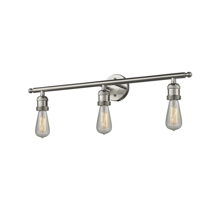 Innovations Franklin Restoration 205NH-SN Bath Vanity Light 30 in. wide - Brushed Satin Nickel