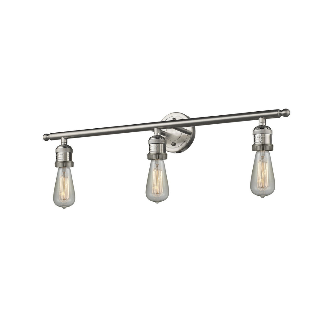 Innovations Franklin Restoration 205NH-SN-LED Bath Vanity Light 30 in. wide - Brushed Satin Nickel