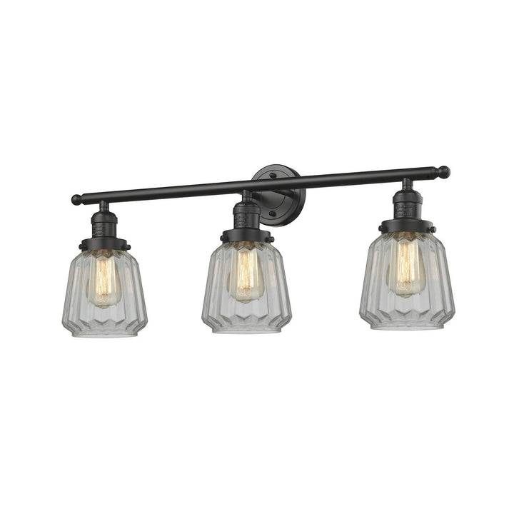 Innovations Franklin Restoration 205-OB-G142-LED Bath Vanity Light 30 in. wide - Oil Rubbed Bronze