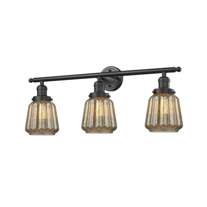 Innovations Franklin Restoration 205-OB-G146-LED Bath Vanity Light 30 in. wide - Oil Rubbed Bronze