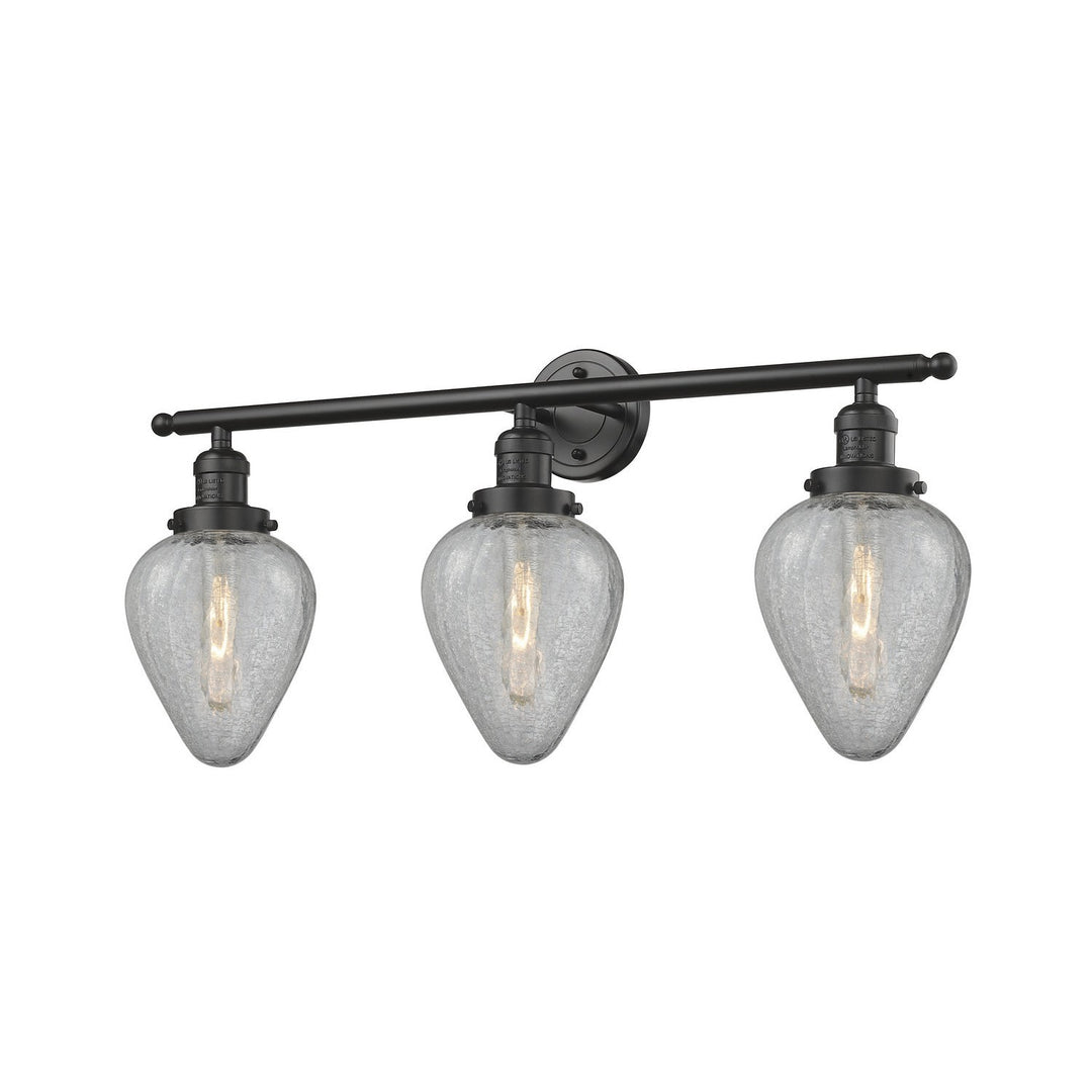 Innovations Franklin Restoration 205-OB-G165-LED Bath Vanity Light 32 in. wide - Oil Rubbed Bronze