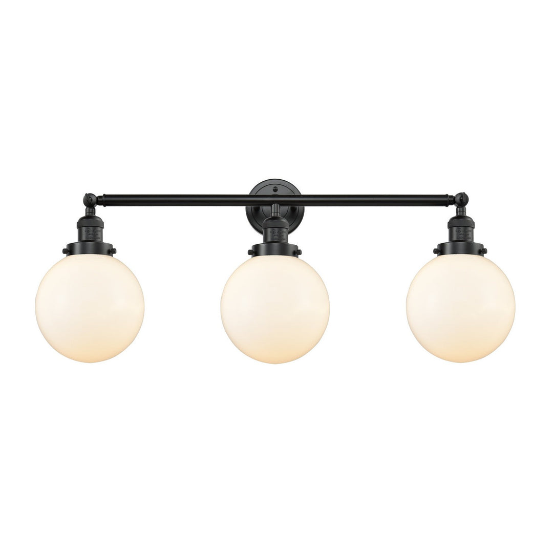 Innovations Franklin Restoration 205-OB-G201-8-LED Bath Vanity Light 32 in. wide - Oil Rubbed Bronze
