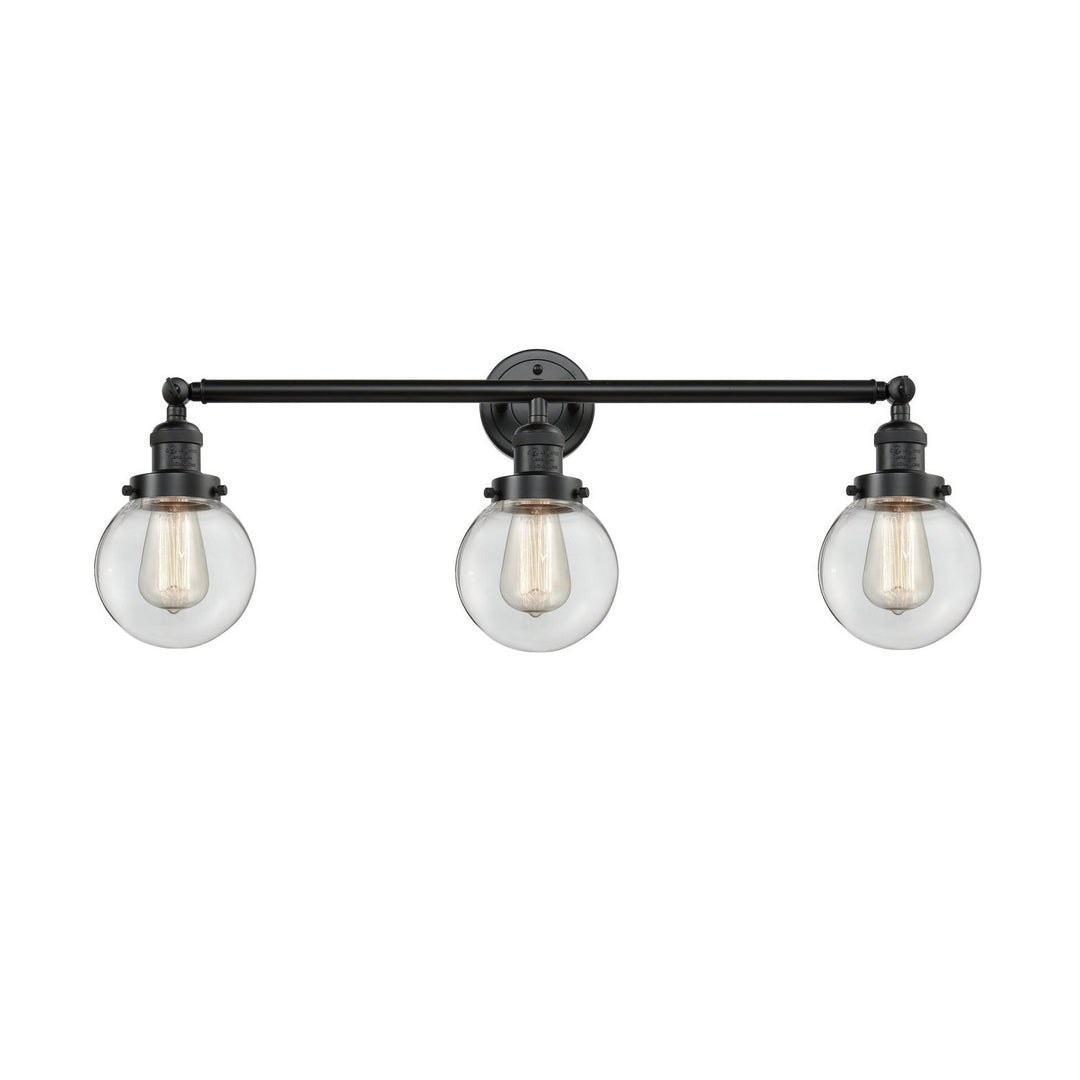 Innovations Franklin Restoration 205-OB-G202-6-LED Bath Vanity Light 30 in. wide - Oil Rubbed Bronze